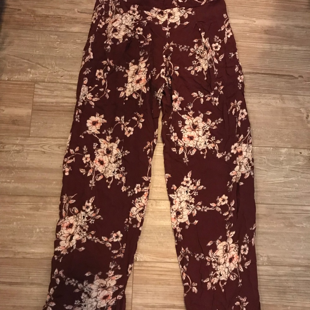 Floral pants